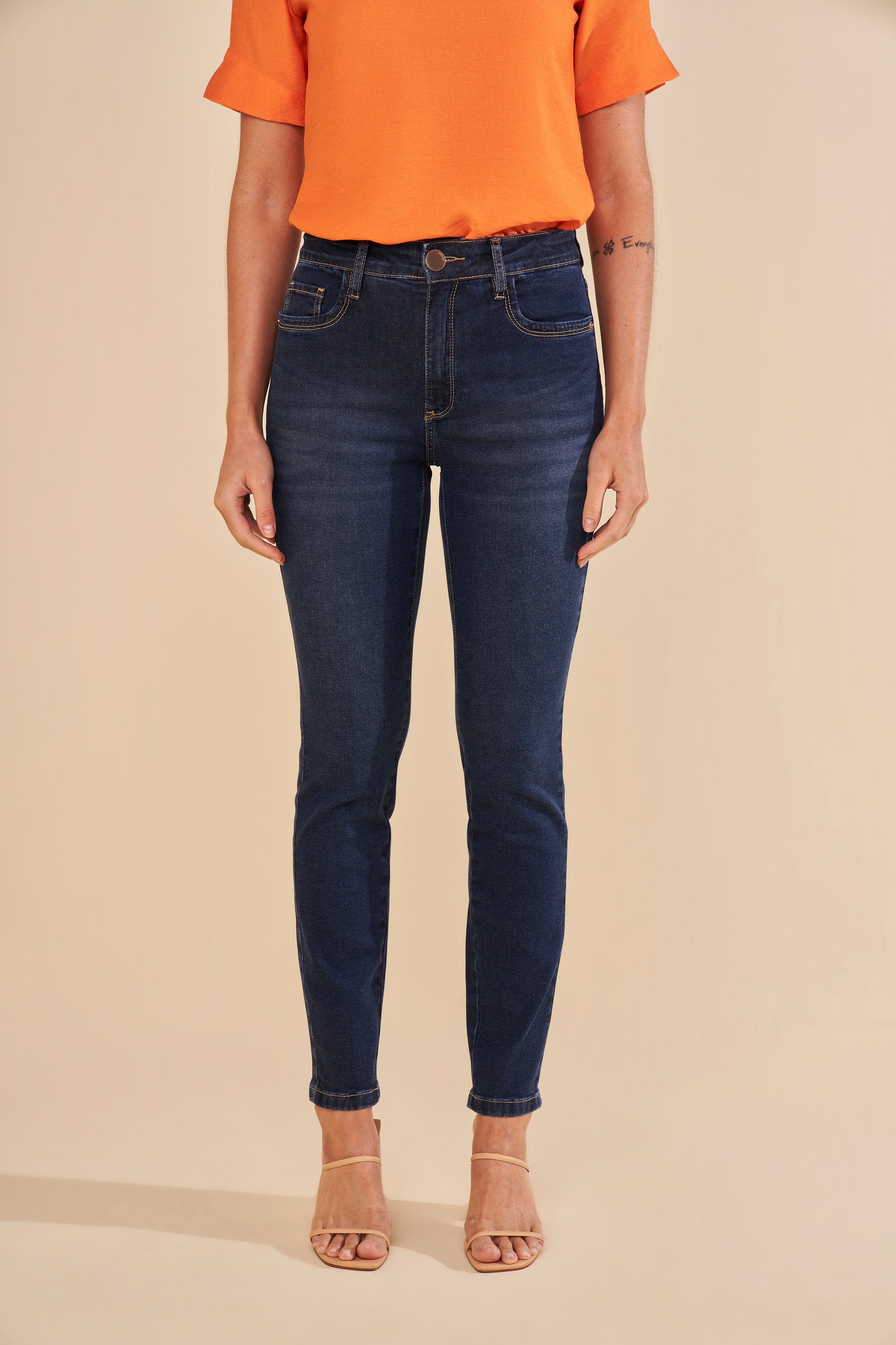 Calça Jeans Feminina Cintura Alta Concordia - Calça Jeans Cintura Alta -  Mercatec Calça Jeans Masculina no Sudeste